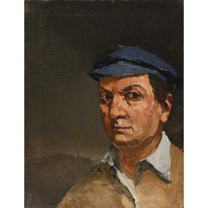 ALBERTO ZIVERI Roma, 1908 - 1990Autoritratto ... 
