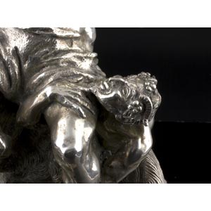 A SOLID 800‰ SILVER FIGURAL ... 