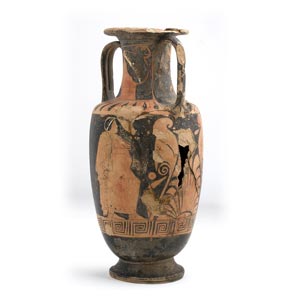 Neck-amphora pestana a figure ... 