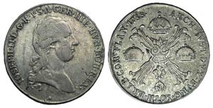 Germany, Habsburg. Joseph II (1765-1790). AR ... 