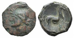 Carthaginian Domain, Sardinia, 264-241 BC. ... 