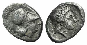 Arkadia, Mantinea, c. 340-320 BC. AR Triobol ... 
