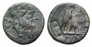 Southern Apulia, Graxa, c. 210-150 BC. Æ ... 