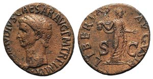 Claudius (41-54). Æ As (28mm, 10.43g, 6h). ... 