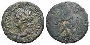 Nero (54-68). Æ Sestertius (36mm, 24.60g, ... 