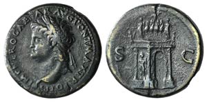 Nero (54-68). Æ Sestertius (34mm, 27.42g, ... 