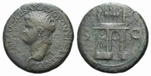 Nero (54-68). Æ Sestertius (34mm, 25.80g, ... 