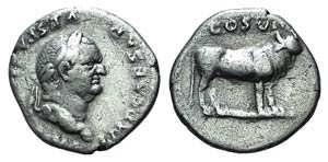 Vespasian (69-79). AR Denarius (17mm, 3.12g, ... 