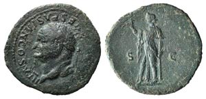 Vespasian (69-79). Æ As (29mm, 9.02g, 6h). ... 