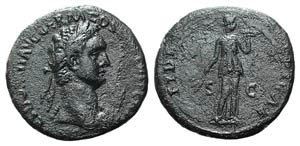 Domitian (81-96). Æ As (28mm, 9.50g, 6h). ... 
