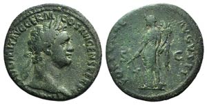 Domitian (81-96). Æ As (28mm, 9.55g, 6h). ... 