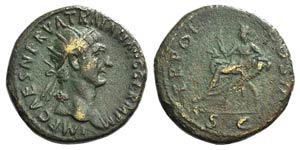 Trajan (98-117). Æ Dupondius (27mm, 14.75g, ... 