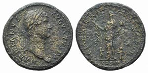 Hadrian (117-138). Æ Sestertius (34mm, ... 
