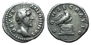 Divus Antoninus Pius (died AD 161). AR ... 