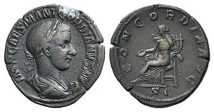 Gordian III (238-244). Æ Sestertius (32mm, ... 