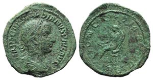 Gordian III (238-244). Æ Sestertius (34mm, ... 