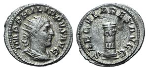 Philip I (244-249). AR Antoninianus (23mm, ... 