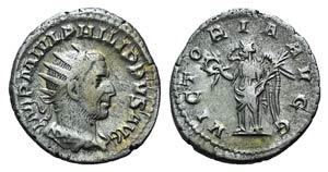 Philip I (244-249). AR Antoninianus (22mm, ... 