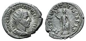 Philip I (244-249). AR Antoninianus (25mm, ... 