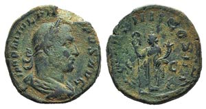 Philip I (244-249). Æ Sestertius (28mm, ... 