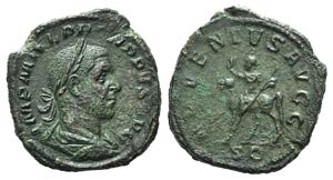 Philip I (244-249). Æ Sestertius (32mm, ... 