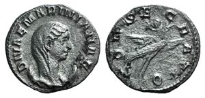 Diva Mariniana (died before 253). AR ... 