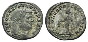 Maximianus (286-305). Æ Follis (28mm, ... 