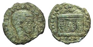Divus Romulus (died AD 309). Æ Quarter ... 