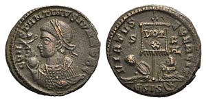 Constantine II (Caesar, 317-337). Æ Follis ... 