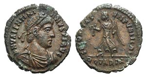 Valentinian I (364-375). Æ (18mm, 2.87g, ... 