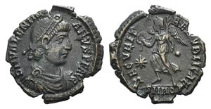 Valentinian II (375-392). Æ (18mm, 2.05g, ... 
