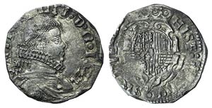 Italy, Napoli. Filippo IV (1621-1665). AR ... 