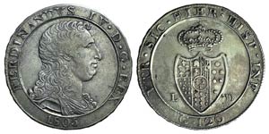Italy, Napoli. Ferdinando IV di Borbone ... 