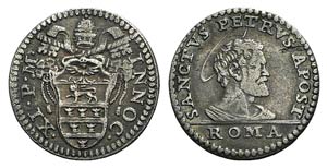 Italy, Papal, Innocenzo XI (1676-1689). AR ... 