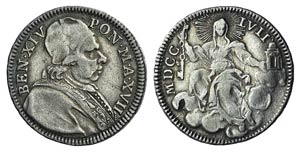 Italy, Papal, Benedetto XIV (1740-1758). AR ... 