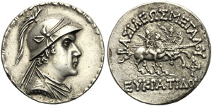 Re della Bactria, Eucratide I (170-145), ... 