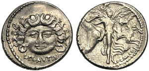 L. Plautius Plancus, Denarius, Rome, 47 BC; ... 