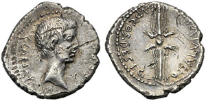 C. Caesar Octavianus with Q. Salvius, ... 