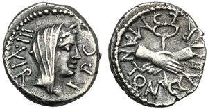 C. Caesar Octavianus and M. Antonius, ... 