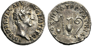 Nerva (96-98), Denario, Roma, 97 d.C.; AR (g ... 