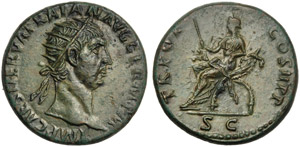 Trajan (98-117), Dupondius, Rome, AD 98-99; ... 