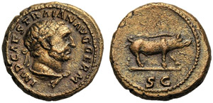 Trajan (98-117), Quadrans, Rome, AD 98-117; ... 