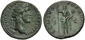 Antonino Pio (138-161), Dupondio, Roma, ... 