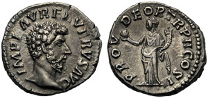 Lucio Vero (161-169), Denario, Roma, 161-162 ... 