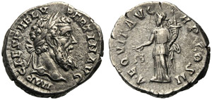 Pertinax (193), Denarius, Rome, 1 January - ... 