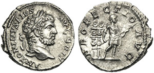 Caracalla (198-217), Denarius, Rome, AD ... 