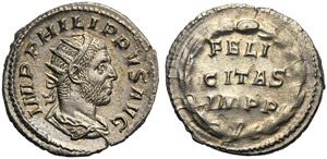 Philip I (244-249), Antoninianus, Rome, AD ... 