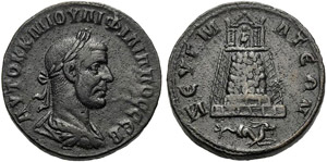 Philip I (244-249), Bronze, Commagene: ... 