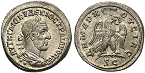 Traiano Decio (249-251), Tetradracma, Siria: ... 