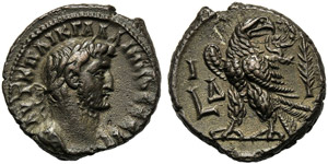 Gallieno (253-268), Tetradracma, Egitto: ... 